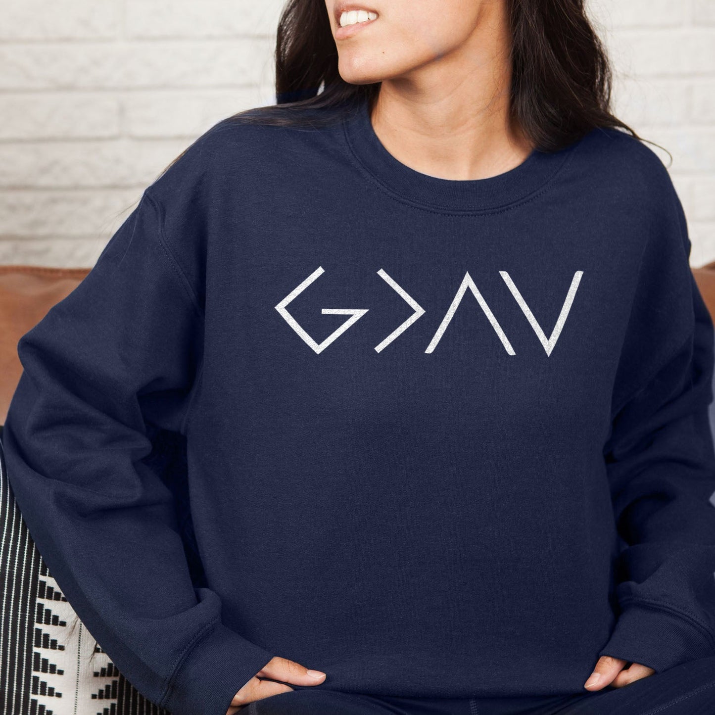 God Is Greater Than The Highs And The Lows Sweatshirt