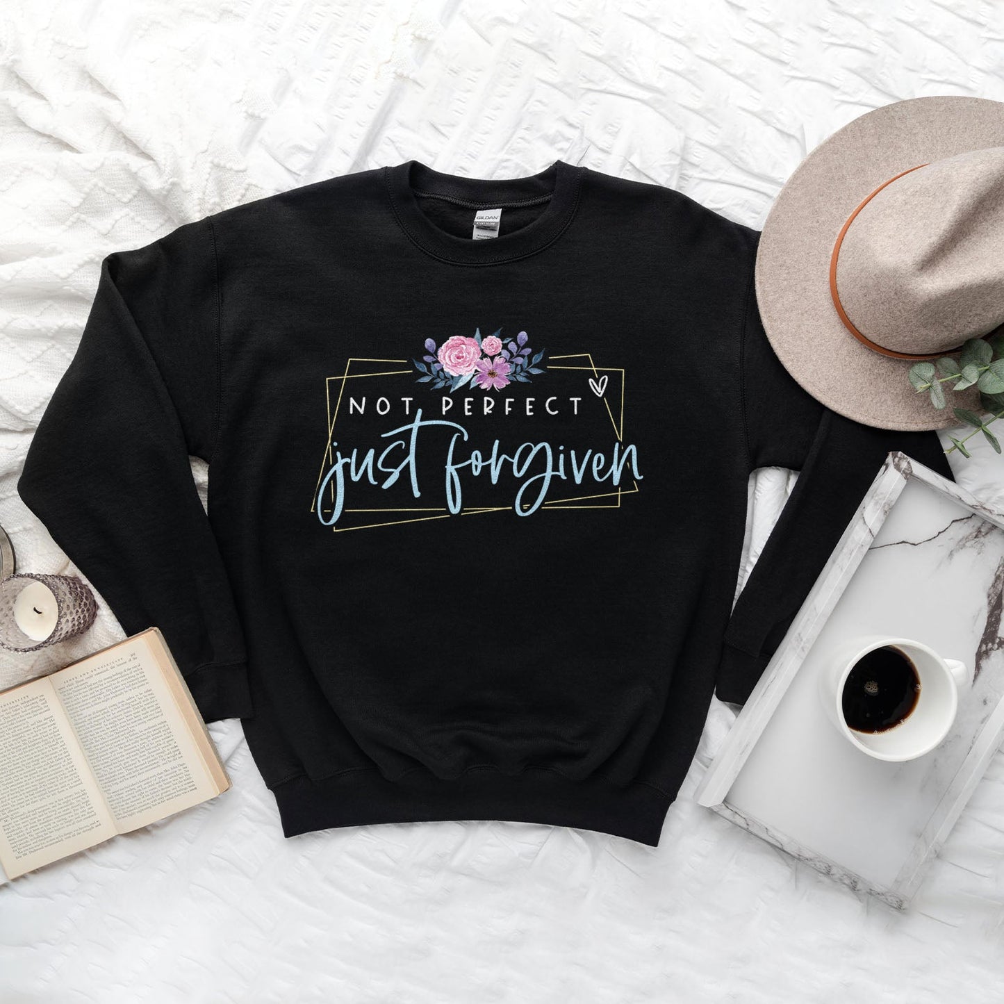 Not Perfect Just Forgiven Sweatshirt