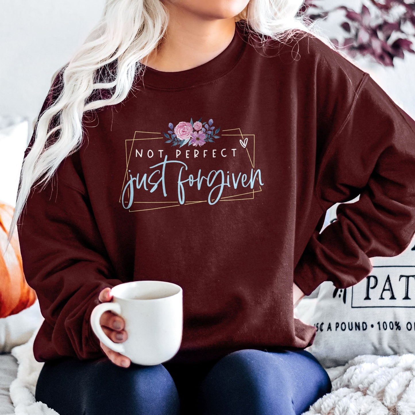 Not Perfect Just Forgiven Sweatshirt