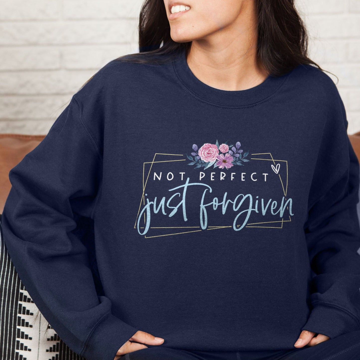 Not Perfect Just Forgiven Sweatshirt