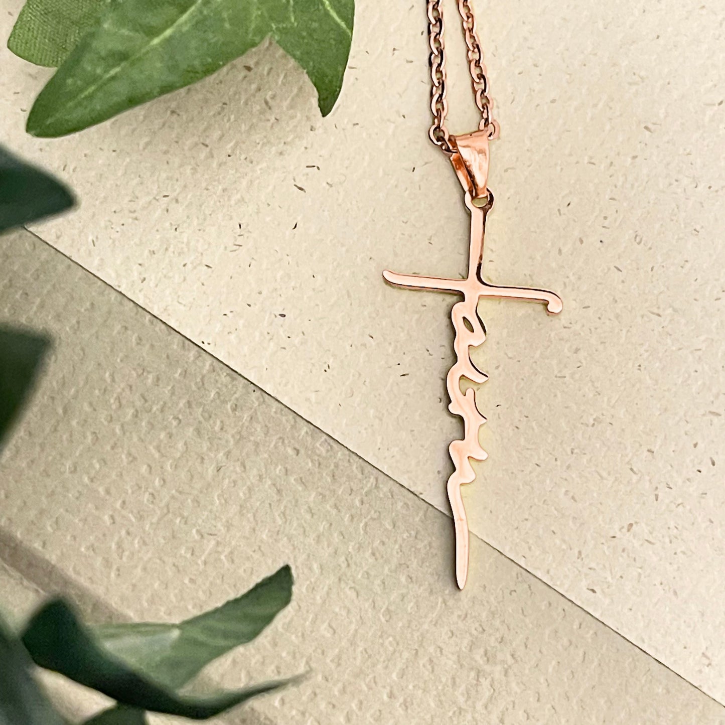 Faith Cross Necklace