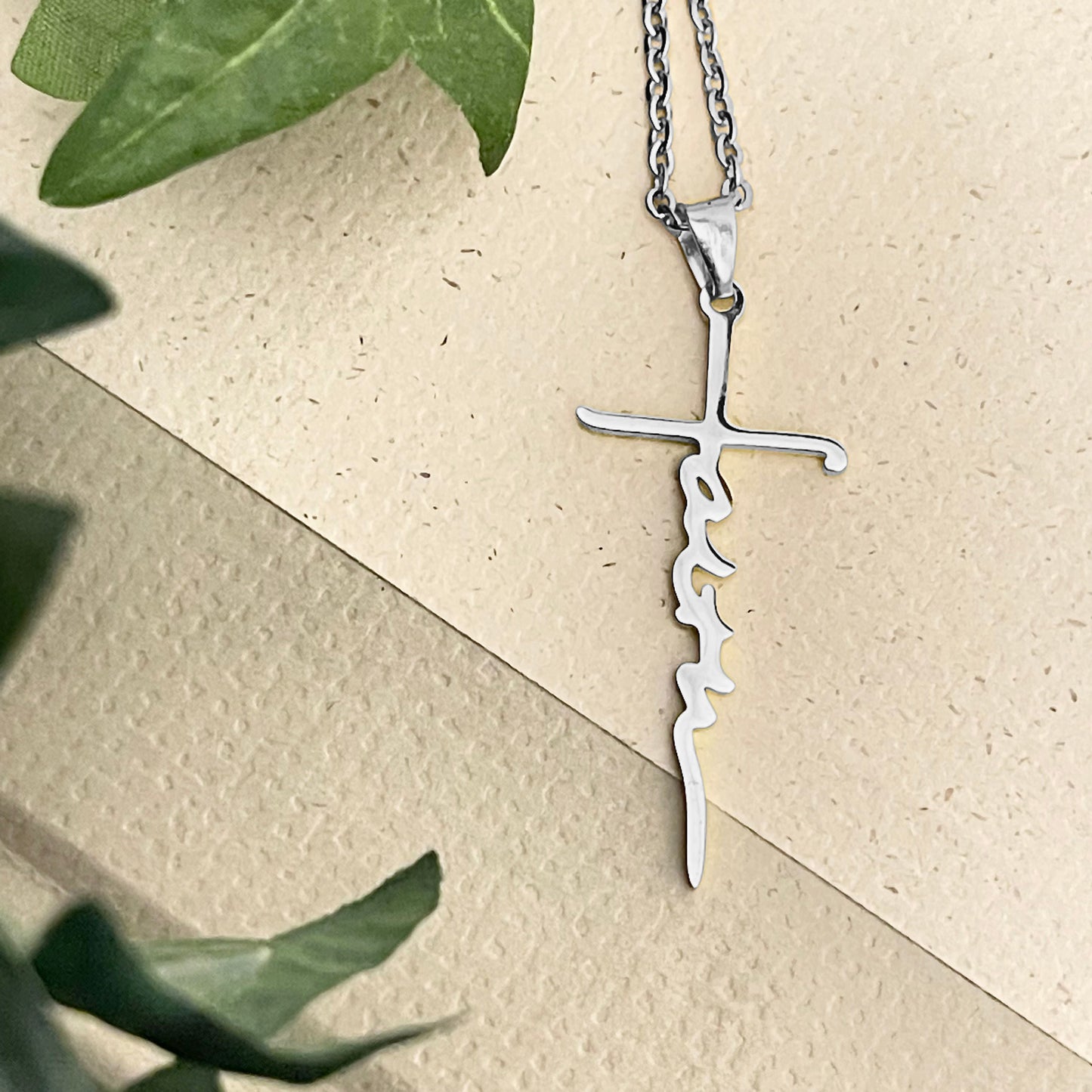 Faith Cross Necklace