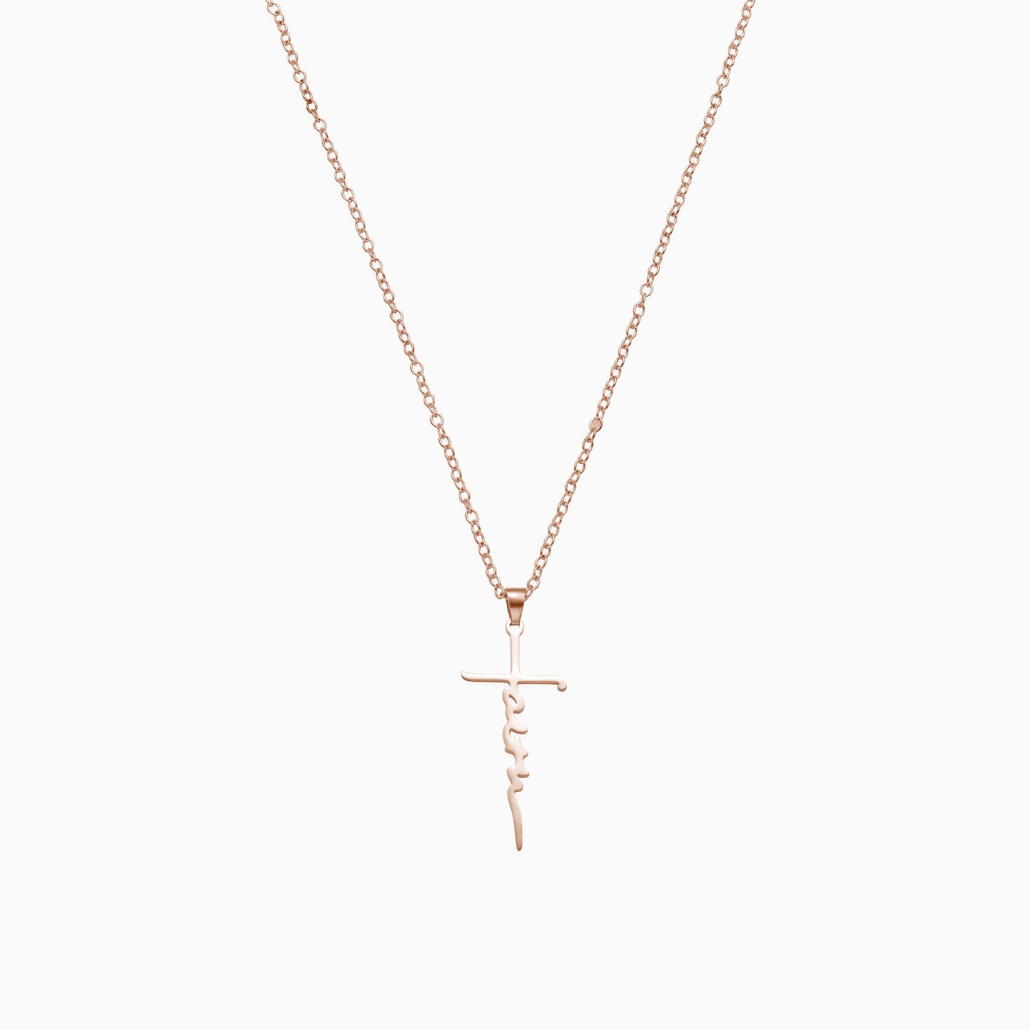 Faith Cross Necklace