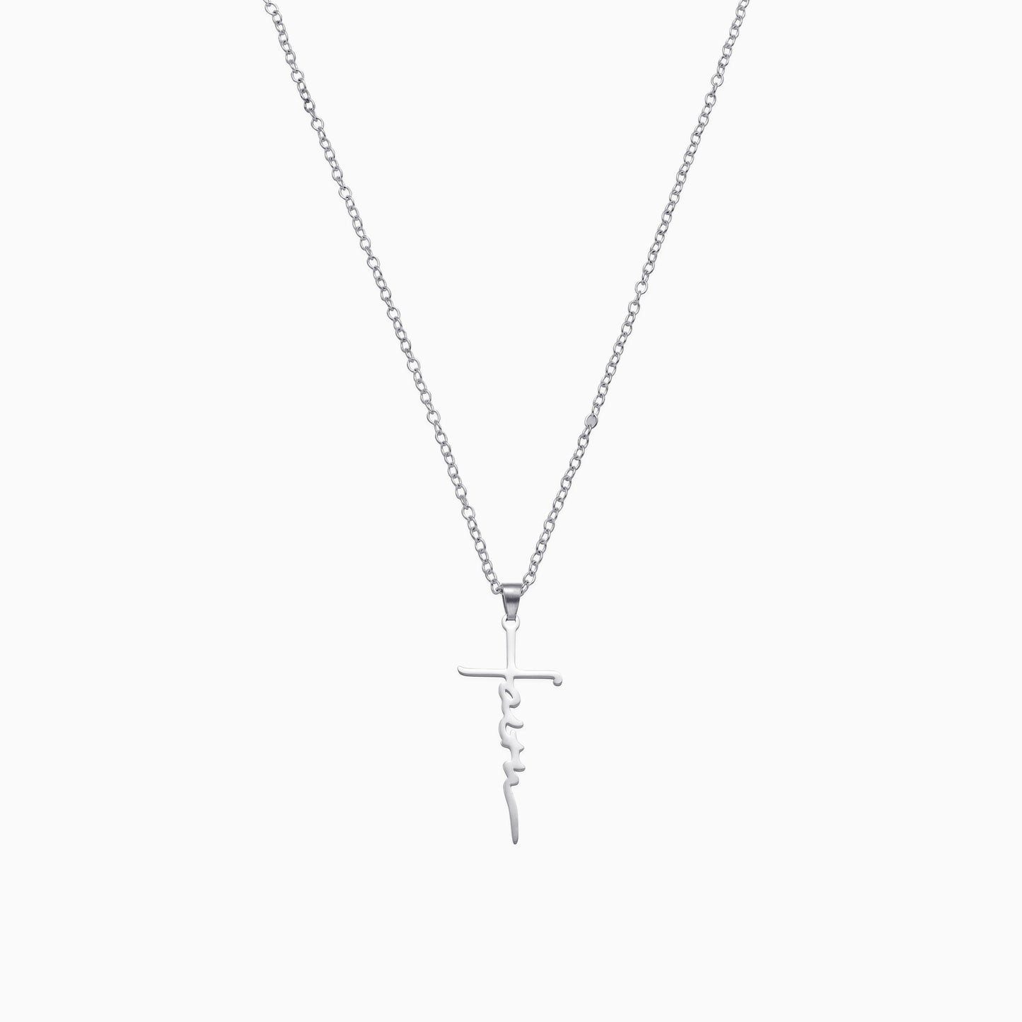 Faith Cross Necklace