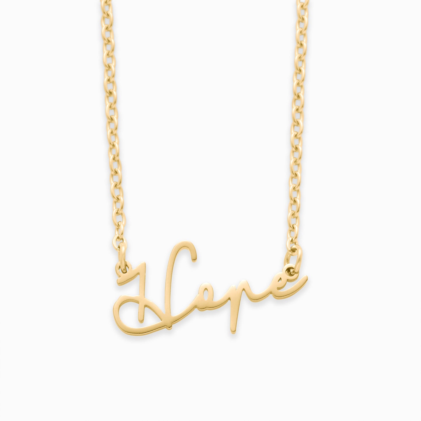 Personalized Inspiration Necklace - Hope