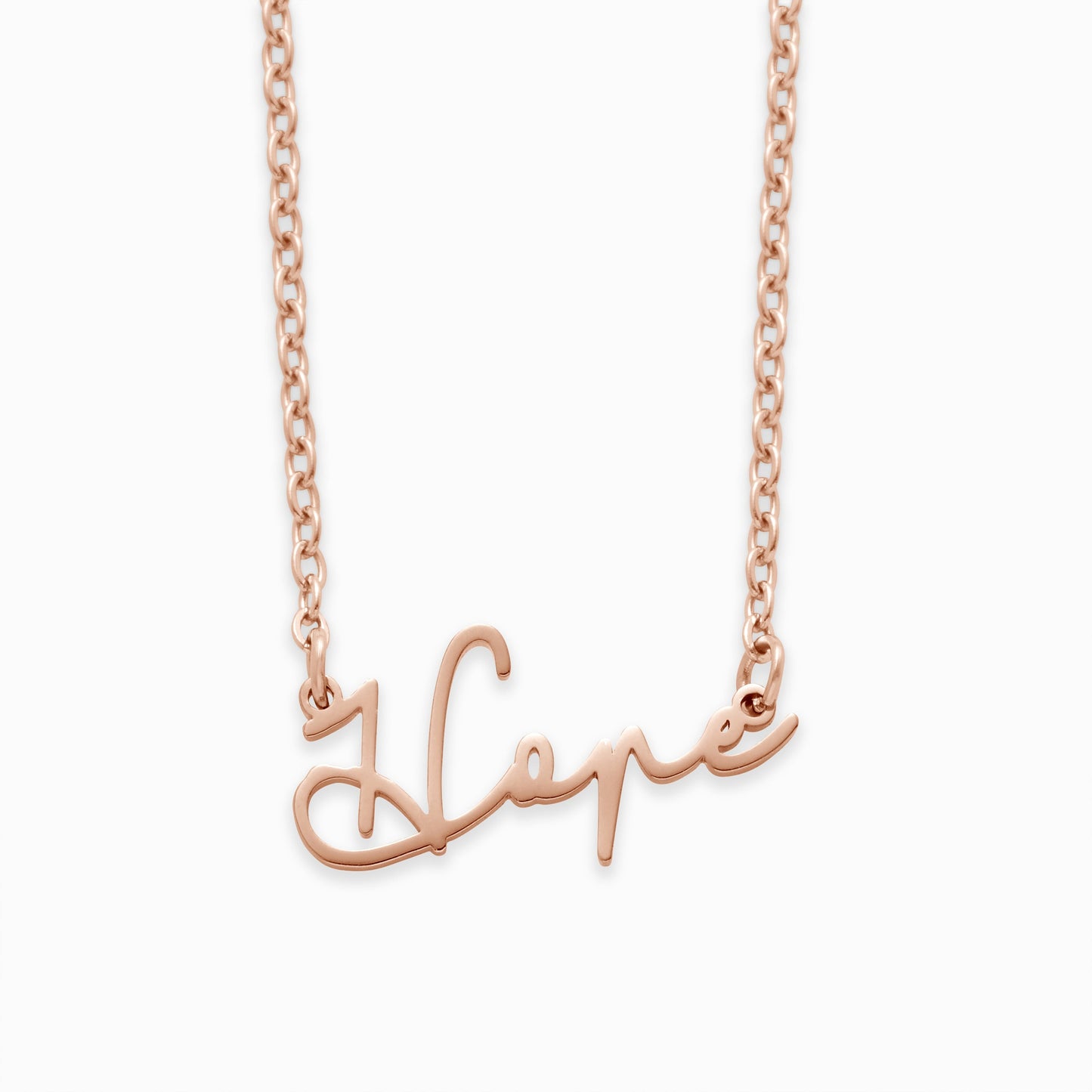 Personalized Inspiration Necklace - Hope