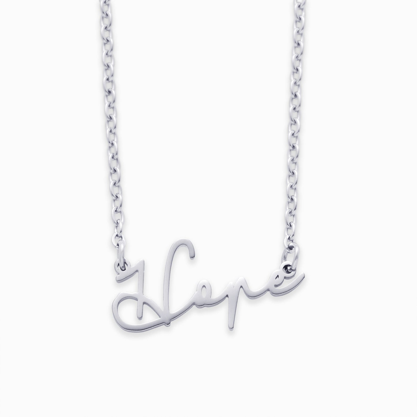Personalized Inspiration Necklace - Hope