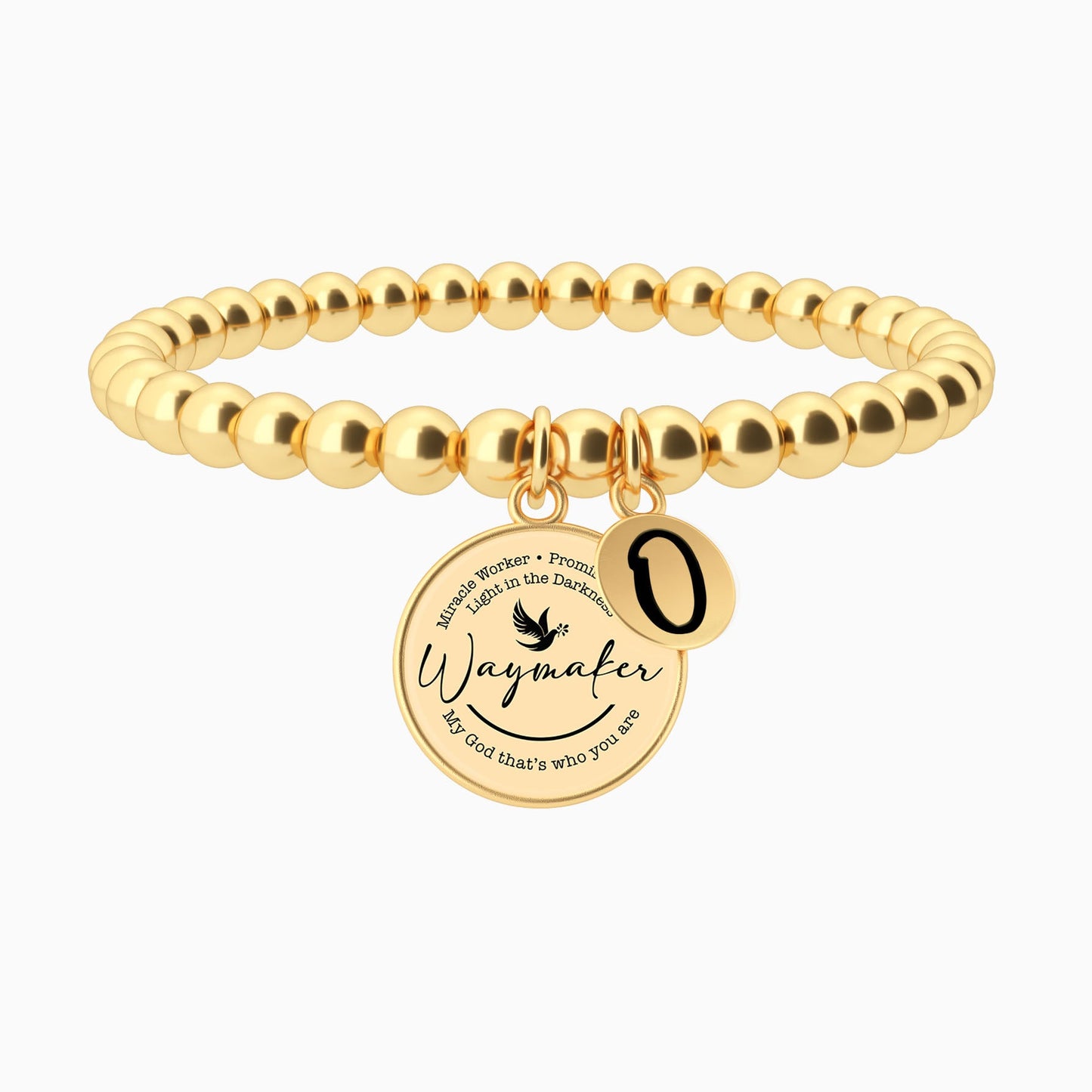 Waymaker - Dove - Beaded Bracelet