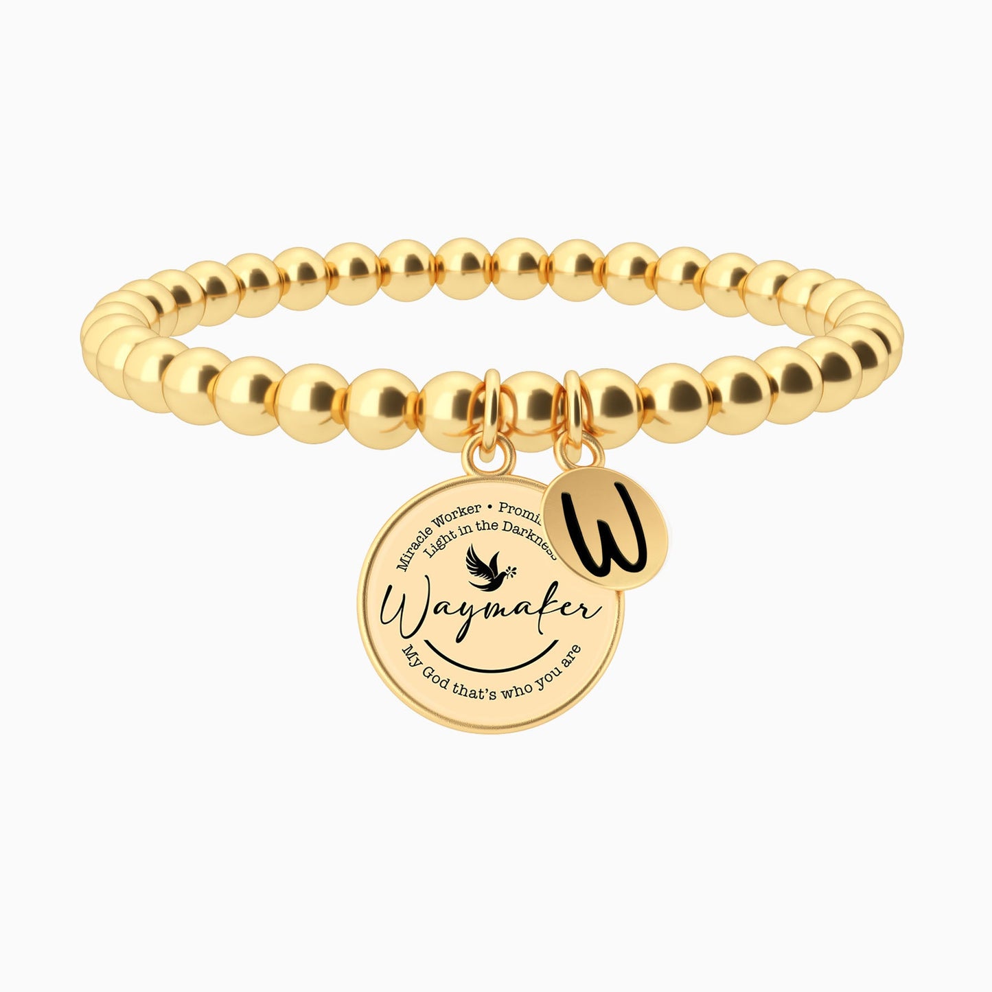 Waymaker - Dove - Beaded Bracelet