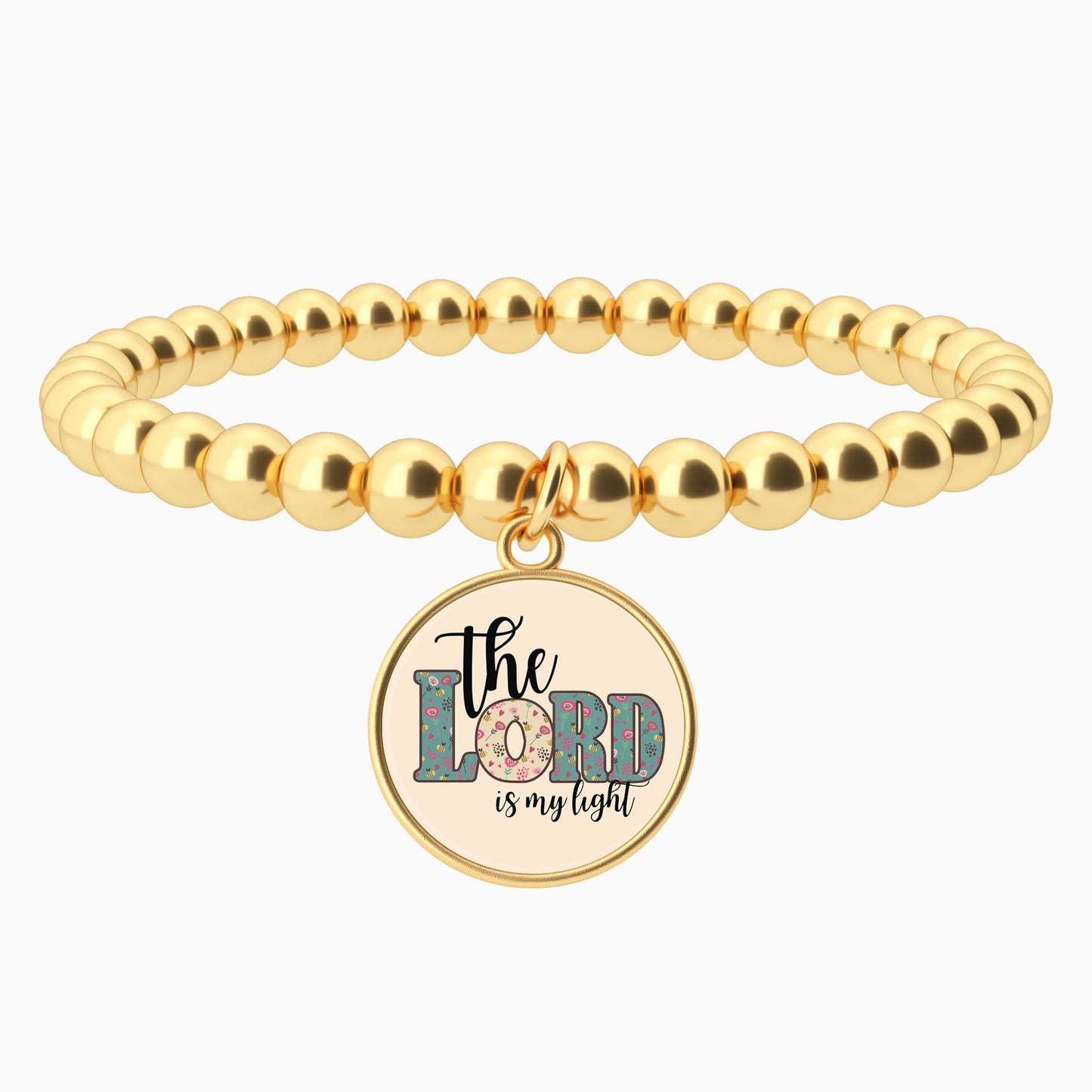 The Lord Is My Light - Beaded Bracelet