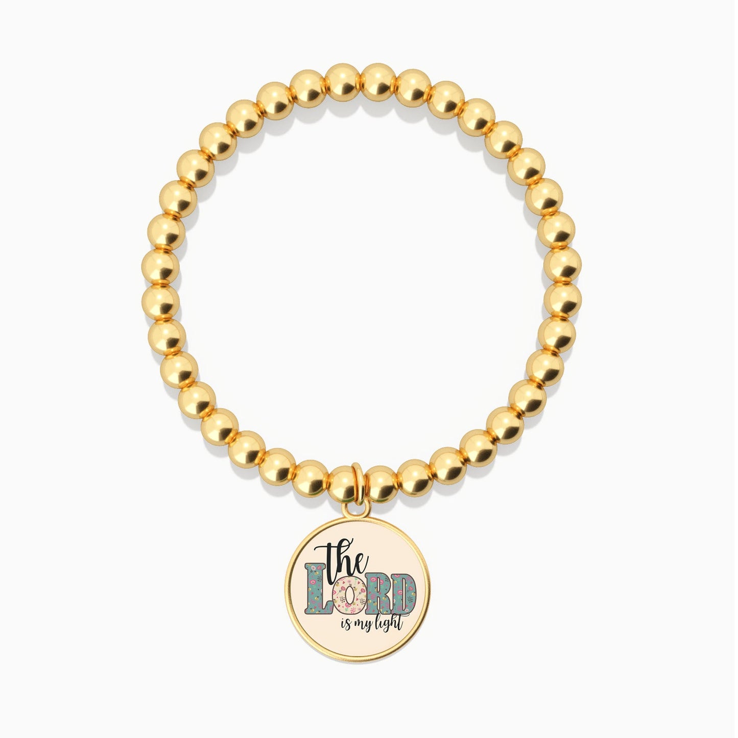 The Lord Is My Light - Beaded Bracelet