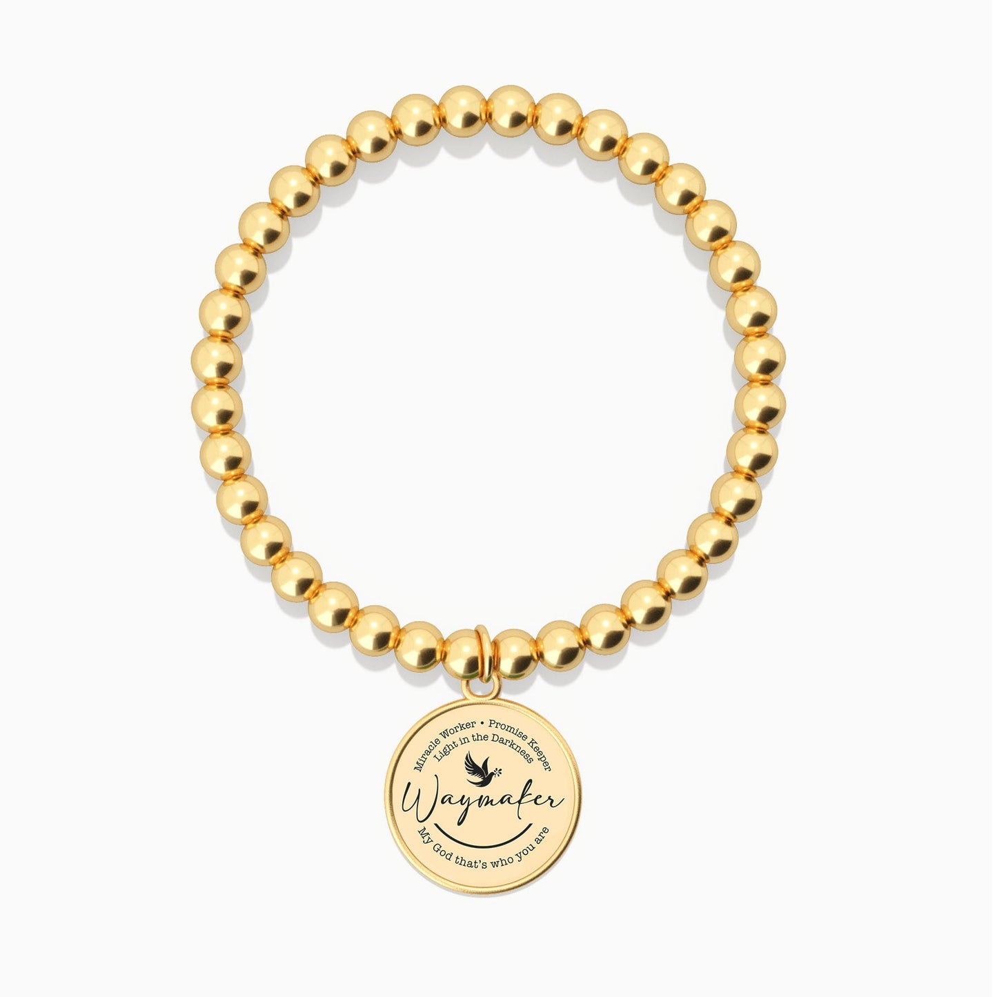 Waymaker - Dove - Beaded Bracelet