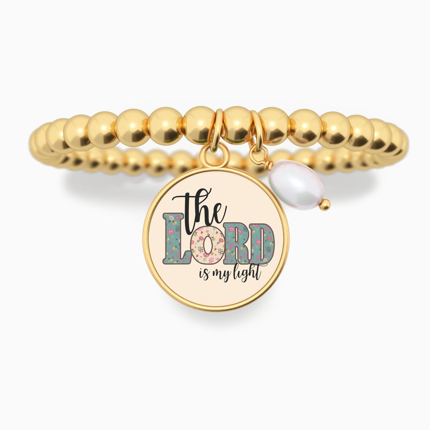 The Lord Is My Light - Beaded Bracelet