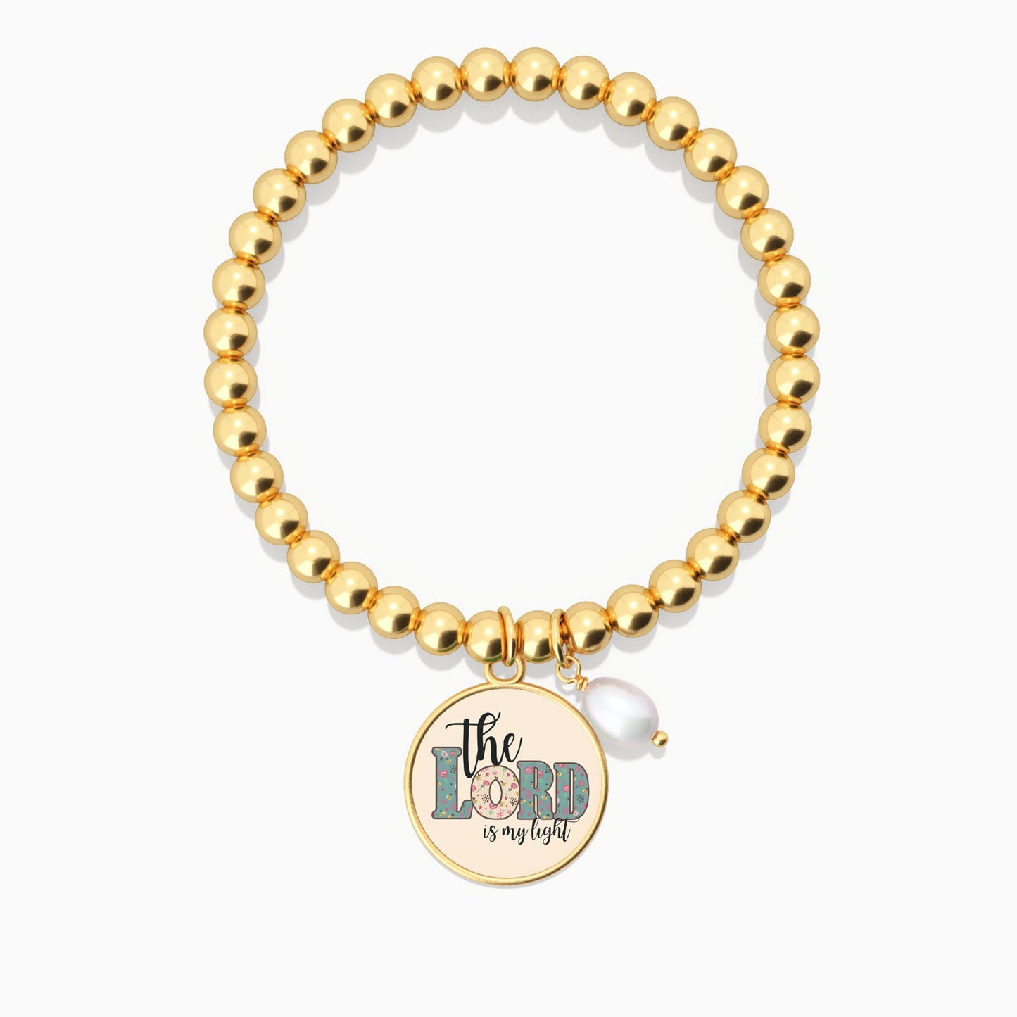 The Lord Is My Light - Beaded Bracelet