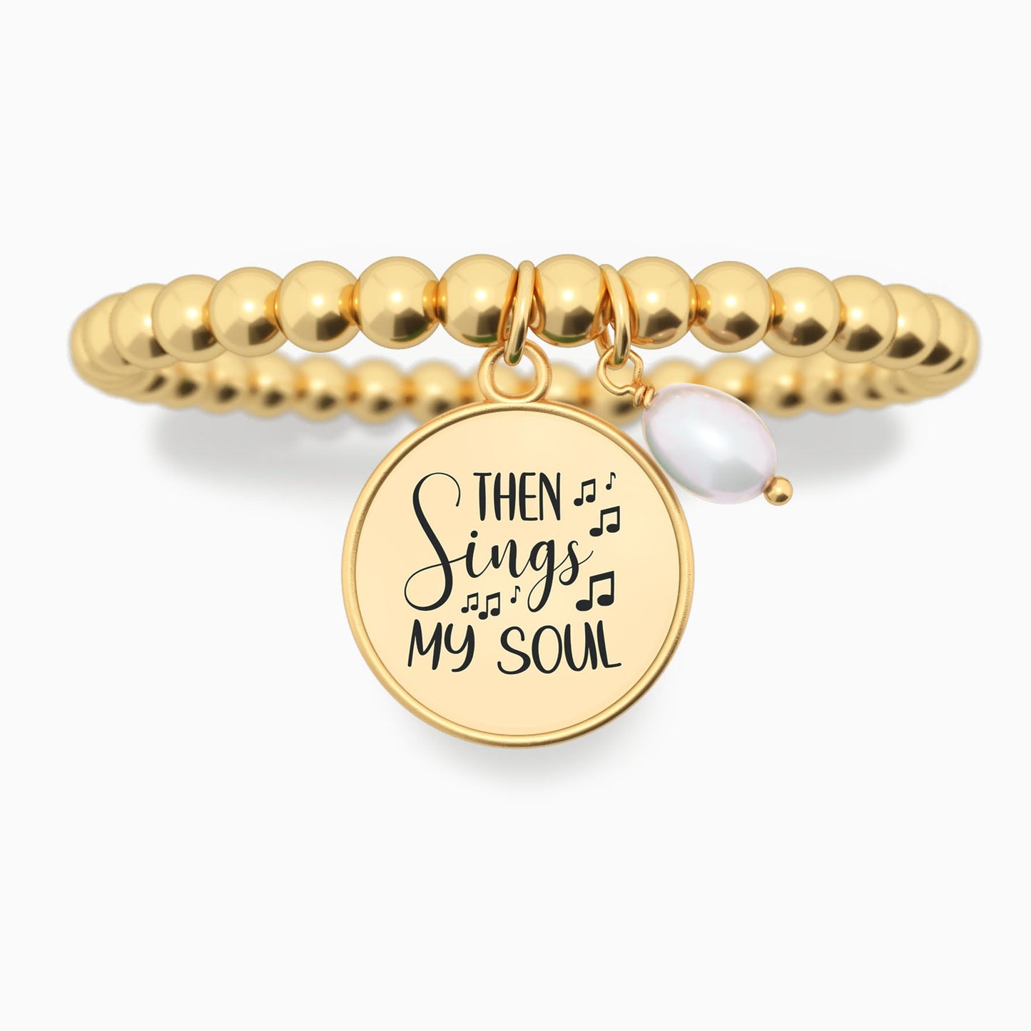 Then Sings In My Soul - Beaded Bracelet
