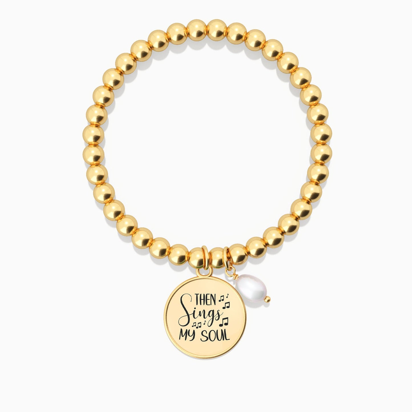 Then Sings In My Soul - Beaded Bracelet