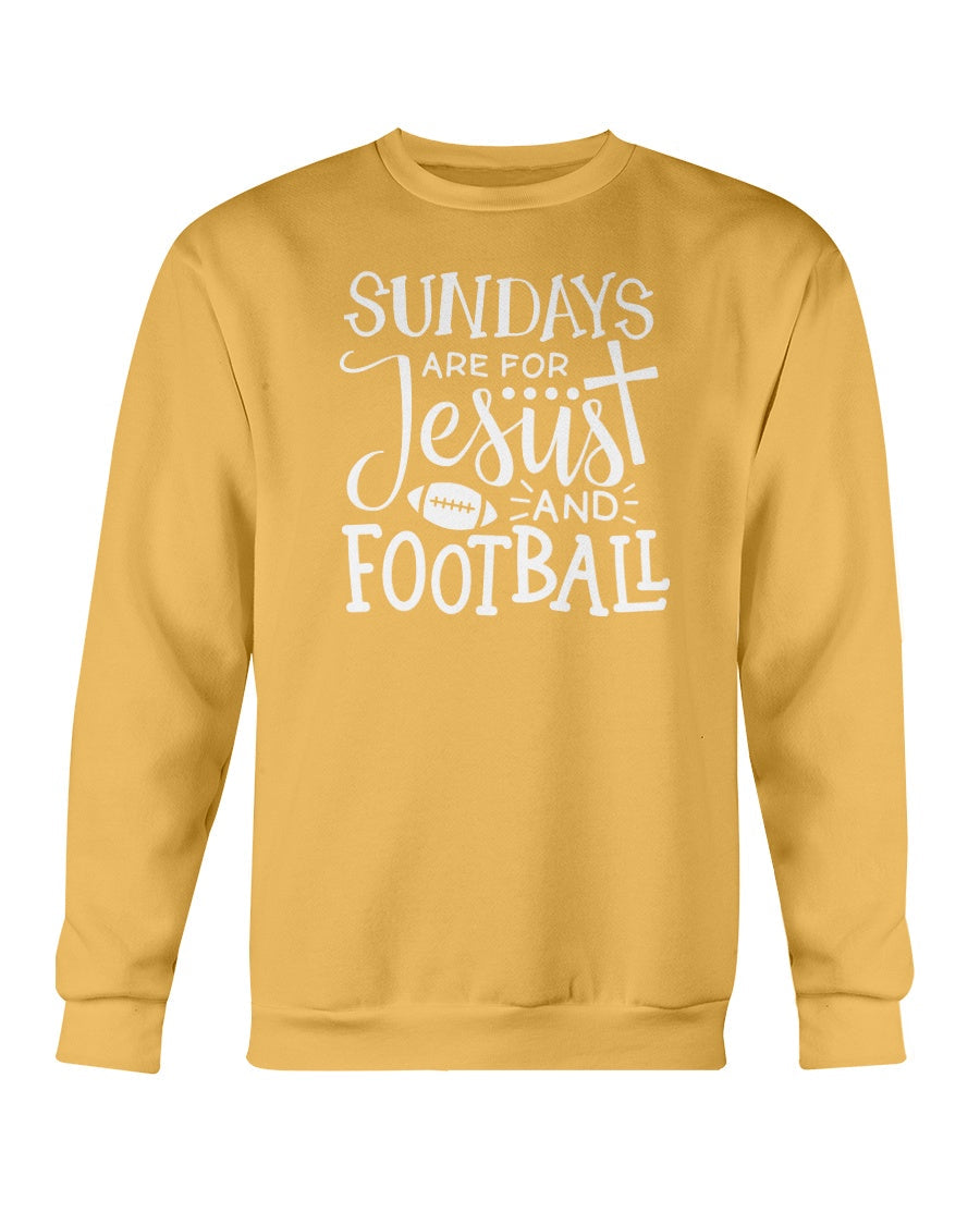 Football And Jesus Sweatshirt