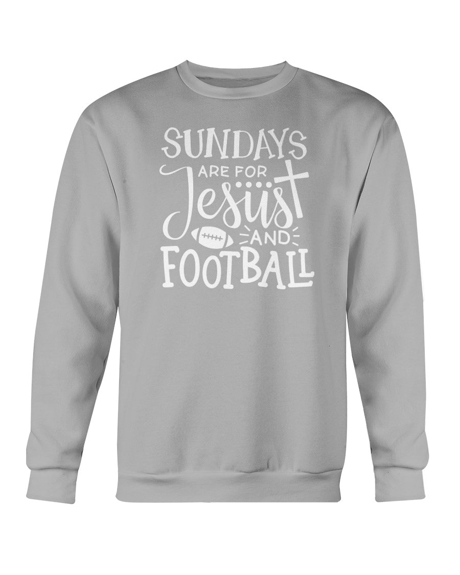 Football And Jesus Sweatshirt