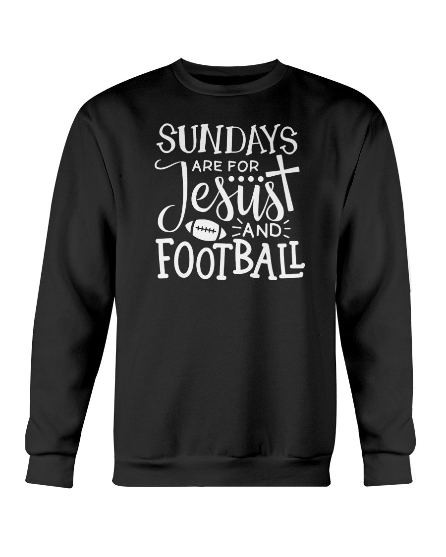 Football And Jesus Sweatshirt