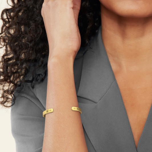 Blessed Mama Cuff Bracelet